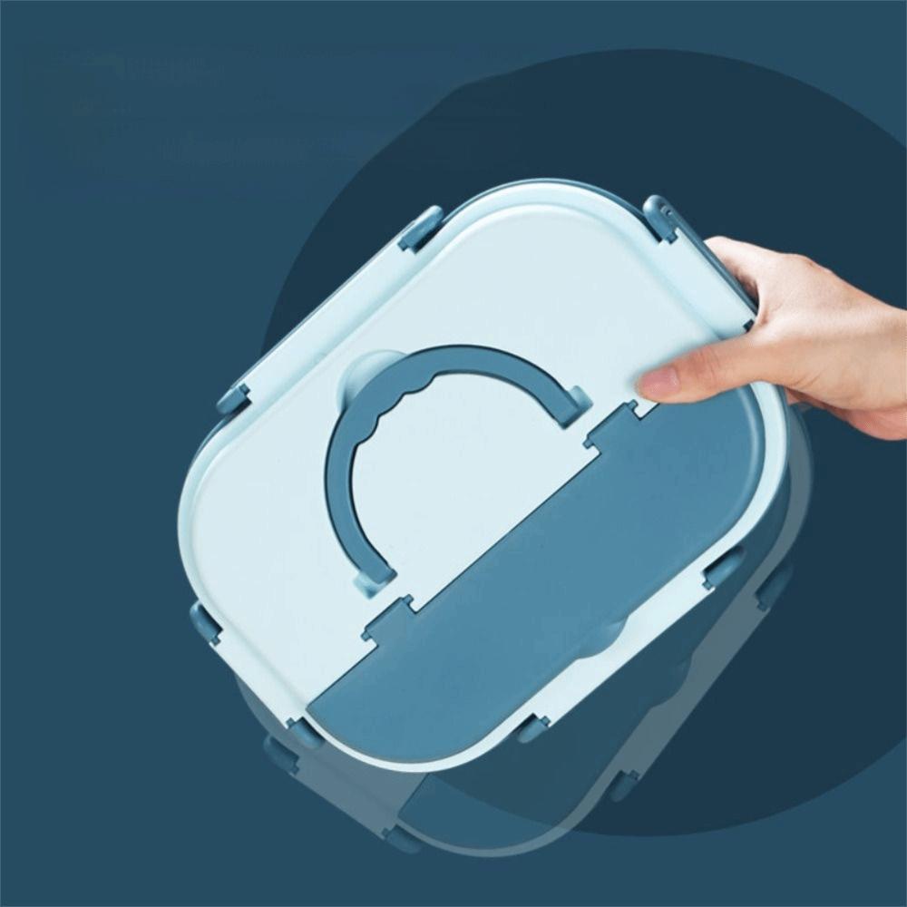 Sealed 304 Stainless Steel Lunch Box Insulated Thermal Lunch Box 4 Compartment Lunch Box Office