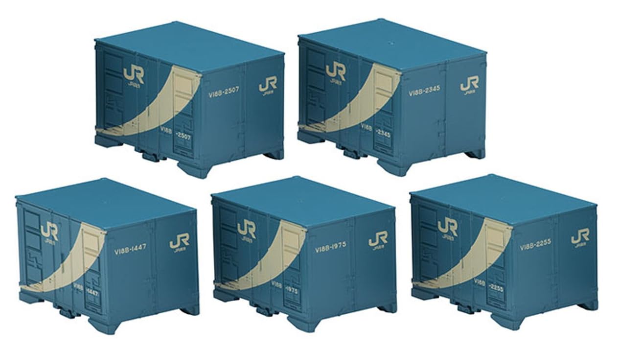 

TOMIX Масштаб N Контейнер для макета железной дороги типа JR V18B, 5 шт., 3308,