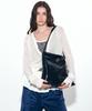 Nick&Nicole Essential Leather Square Bag_Black