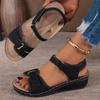 Fashion Summer Women Wedge Sandals 2025 New Fashion Non Slip Beach Shoes Woman Lightweight  Plus Size Platform Sandals Sandalias Mujer