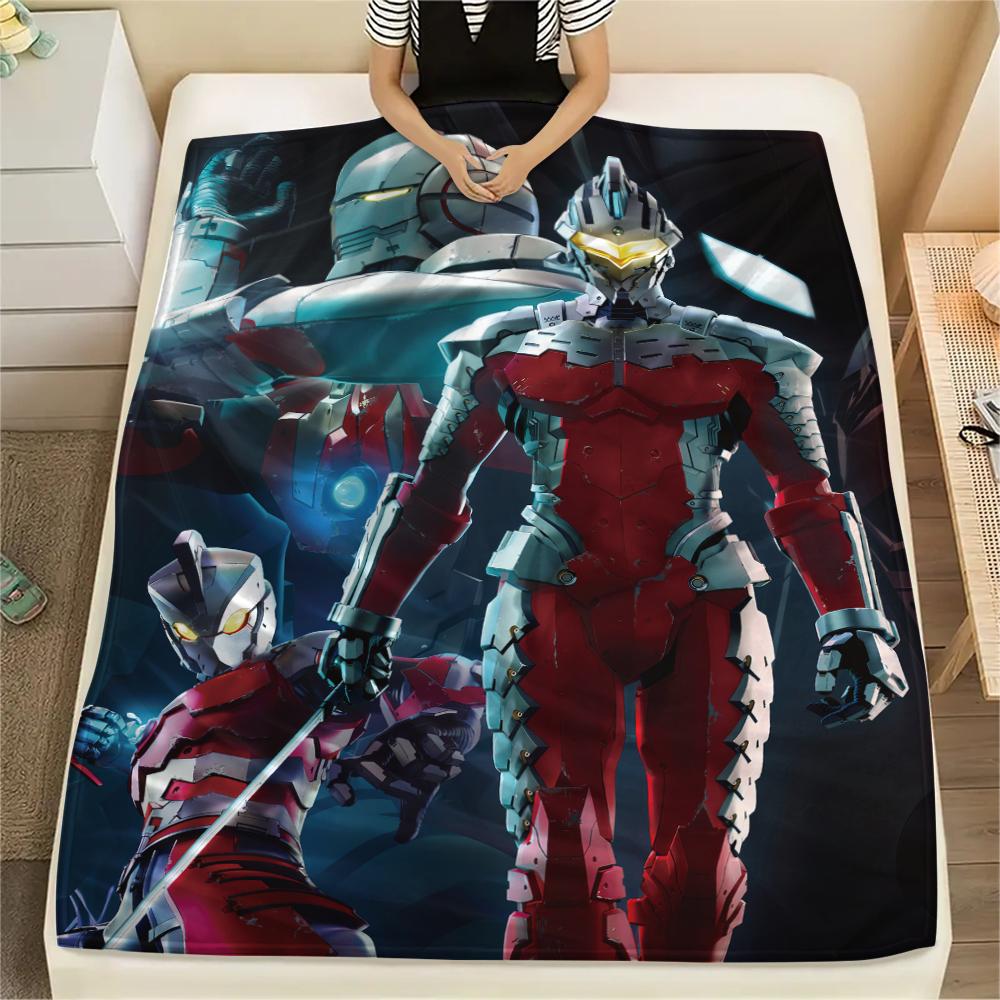 

Ultraman battle scene artwork Blanket, Cozy Throw for Bedroom, Ideal Gift for Ultraman Fans.chl 75x90cm