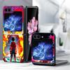 One Piece Cool Luffy Zoro Back Phone Cover Funda Case for Samsung Galaxy Flip3 Z Flip 7 6 5 4 3 Flip6 Flip4 Flip5 Flip7 FE