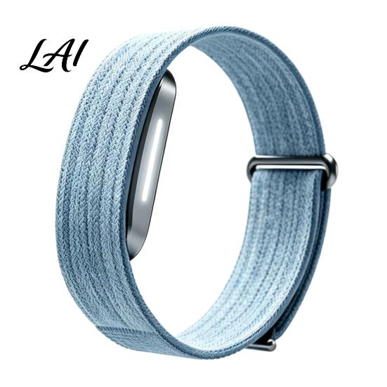 Replacement Wristband for Fitness Trackers Strap Hume Band 2.0 Braided Nylon Adjustable Watch Arm Band Breathable Anti-Sweat Sport Men Women Fabric