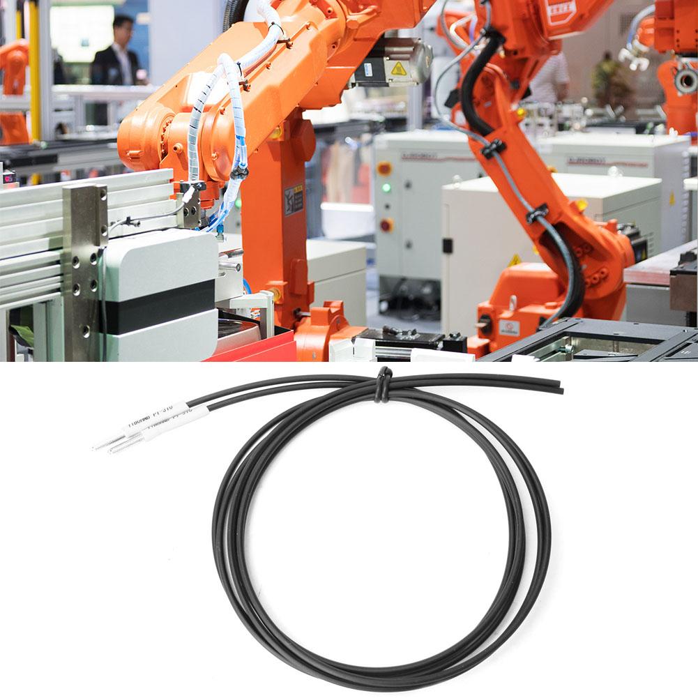 PT 310 Opposite Fiber Optic Sensor Probe M3 Probe Thread Size 1 Meter Line Length