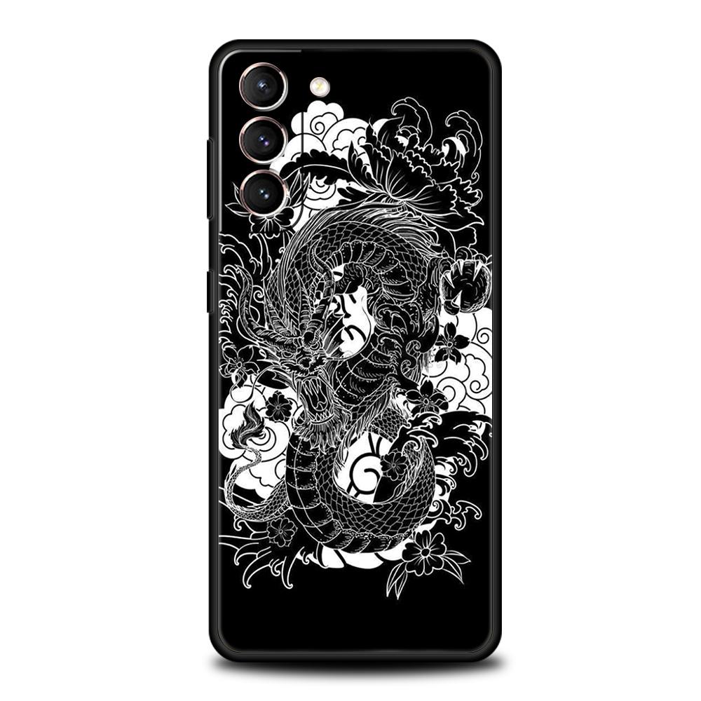 

Чехол для телефона Дракон для Samsung Galaxy S24 S23 S22 S20 S21 FE Ultra S24 S23 S10 S10E S9 S8 Plus 5G Силиконовый чехол Capas Сумка Coque S23 Ultra