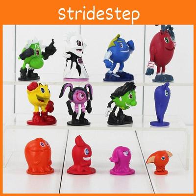 Set de 12 Muñecos de Alta Calidad de Pac-Man y las Aventuras Fantasmales con Diseño Moderno