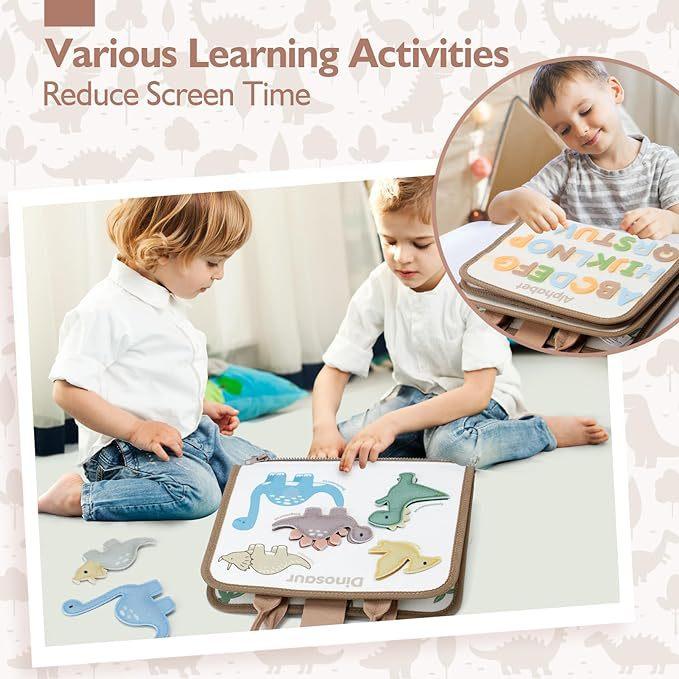Dressing Board Educational Toys Children'S Felt Learning Board Felt Busy Board