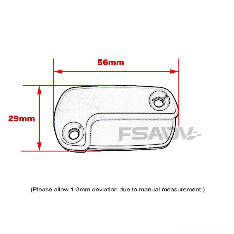 For Honda CB150R CB250R Motorcycle Rear Brake Pump Fluid Reservoir Cap Cover CB300R CB 150R 300R CB250 R 2018-2024 Oil Cap Cover
