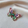 Classic Enamel Butterfly Brooch For Women Vintage Beauty Casual Pin Casual Party Accessories Wedding Gift