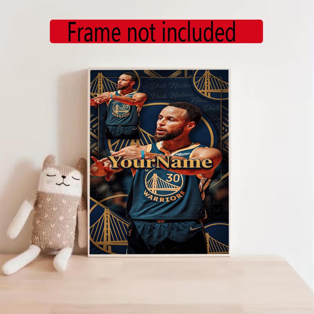 Curry Customize Your Name Diamond Painting Round Diamond Diy Frameless Holiday Artwork Suitable For Home Office Wall Decoration