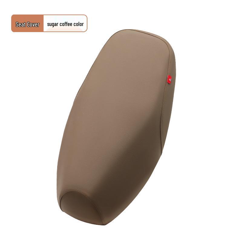 Universal Electric Vehicle Seat Cushion Cover: Leather, Thickened, Waterproof, Sunproof, Stylish S (XS)