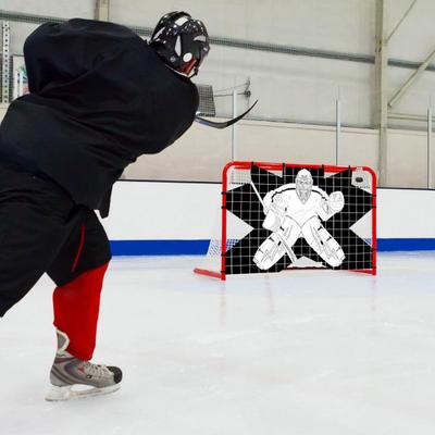 Ishockey Skjutmål Gatuhockey Lacrosse Träningsutrustning Hockeynät
