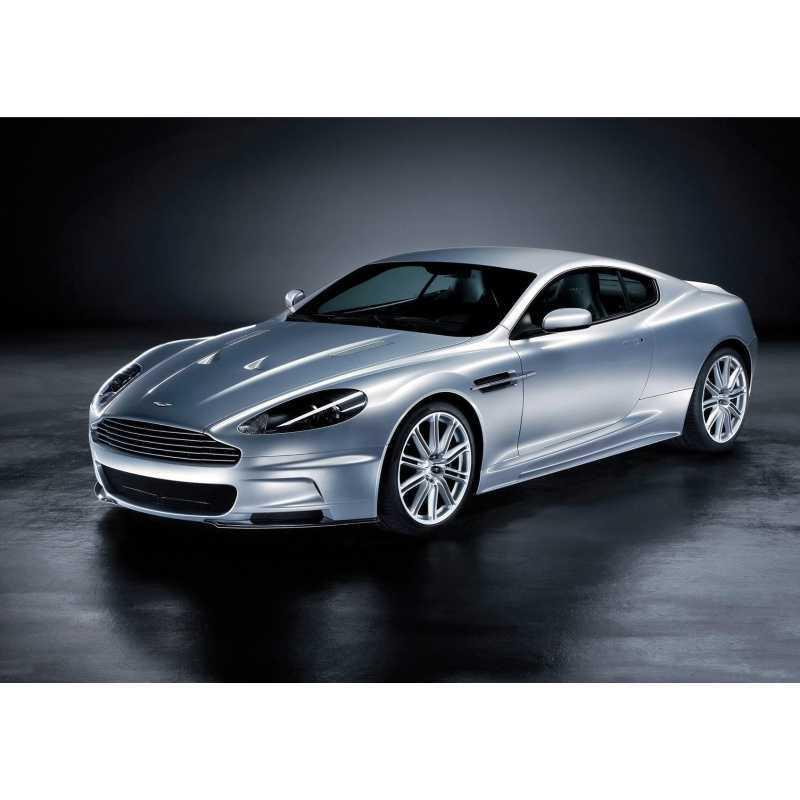 Aston Martin Decorative Poster with Frame - Vintage Car Art Print Wall Hanging