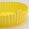 Fryer Silicone Liners Pot Non Stick Soft Easy to Clean Fryer Silicone Pot Bowl Oven Microwave Accessories Gray