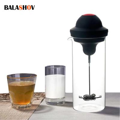 Batidor Eléctrico de Leche Espumador Mezclador para Café Mini Espumador Fabricante de Espuma de Café Batidora de Batidos Acero Inoxidable Fabricante de Burbujas