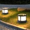 7/12W Outdoor Modern LED Post Light Waterproof LED Fence Deck Column Cap Lamp Villa Garden Balcony Porch Stigma Light