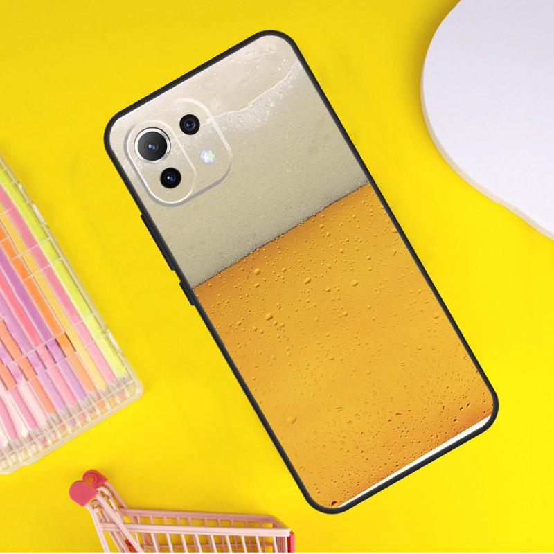 A Glass of Beer Alcohol Cover For Xiaomi 14T Pro 11T 12T 13T 13 14 Ultra POCO X7 Pro X3 X5 F3 F5 F6 M6 X6 Pro Case