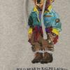 Polo Ralph Lauren Animal Pattern Hooded Long Sleeve Sweatshirt Men sweatshirt Gray 710853309-021
