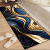 Abstract Print Kitchen Rug, Non-Slip Cushioned Comfort Standing Mat, Heavy Duty Floor Carpet for Home Sink Laundry Room, 1PC