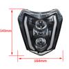 For KTM EXC 450 Motocross LED Headlight Lamp Core SX XCW 250 300 Motorcycle Headlamp Wick Supermoto Accessories Enduro