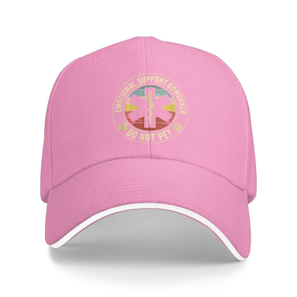 Emotional Support Coworker Do Not Pet Casual Baseball Cap Running Hippie Hip Hop Hats Summer High Quality Funny Baseball Caps