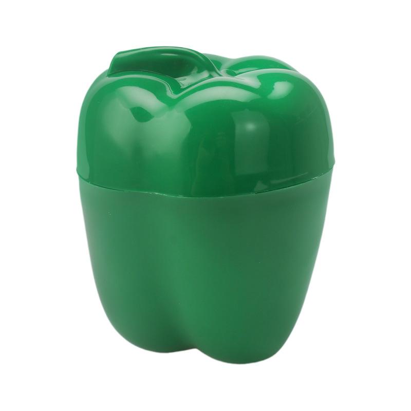 Contenitore di Plastica a Forma di Pomodoro per Conservare Verdure Scatola Freschezza per Uso in Cucina Adatto per Conservare Frutta e Verdura Tagliata