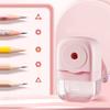 Macaron Colored Pencil Sharpener Student Hand-crank Pencil Sharpener Large Diameter Drawing Stationery Cute School Supplies