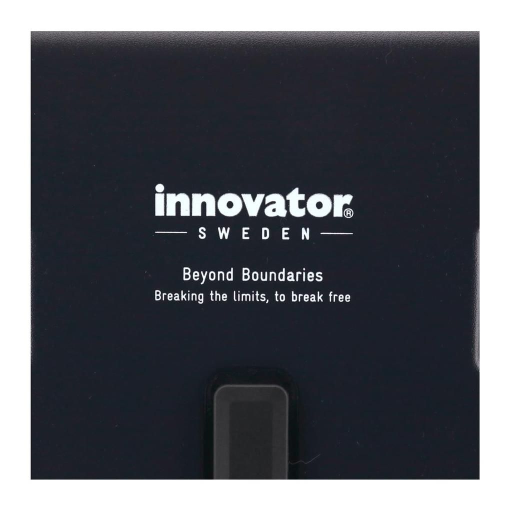 Innovator Carry Wagon IW33 Suitcase, Lightweight, 39L, 54cm, 3kg, Carry-on Bag, TSA Lock, Carry-on, 2-Year Warranty, FJORD BLUE