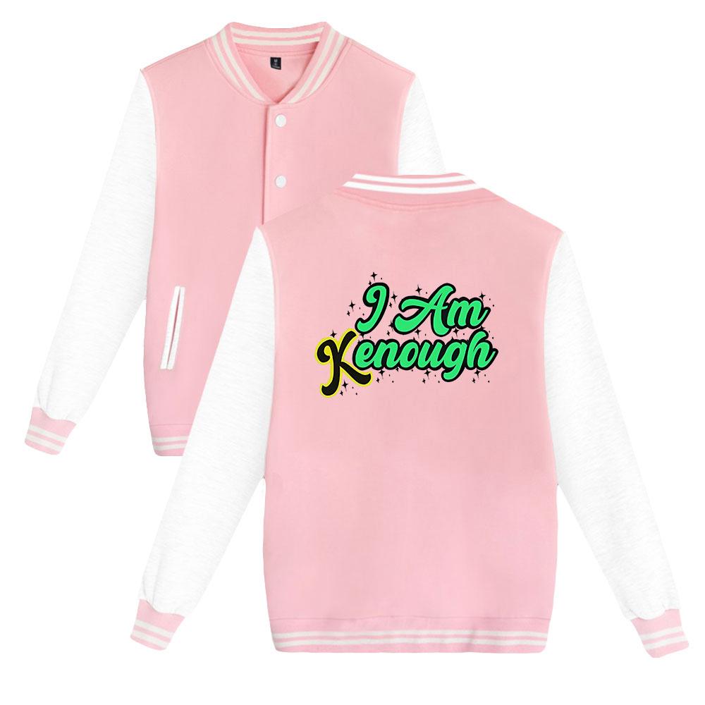 

НОВЫЕ поступления Унисекс Мода Фильм Барби Я достаточно Бейсбольная толстовка с принтом Женщины Мужчины Спортивные куртки на открытом воздухе