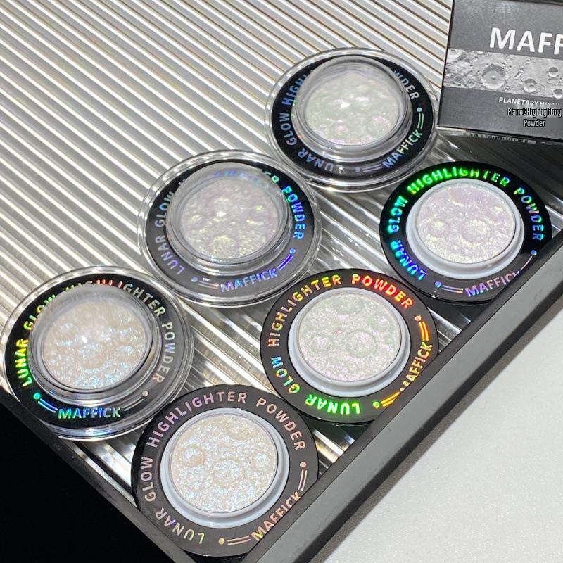 MAFFICK Planet Highlighter Puder - Super schimmernder Körperaufheller für Europa und Amerika