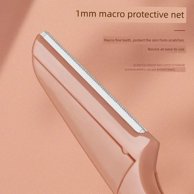 Folding Eye-Brow Knife Safety Beginner Female Eyebrow Scraping Blade Men for Women Only Full Set