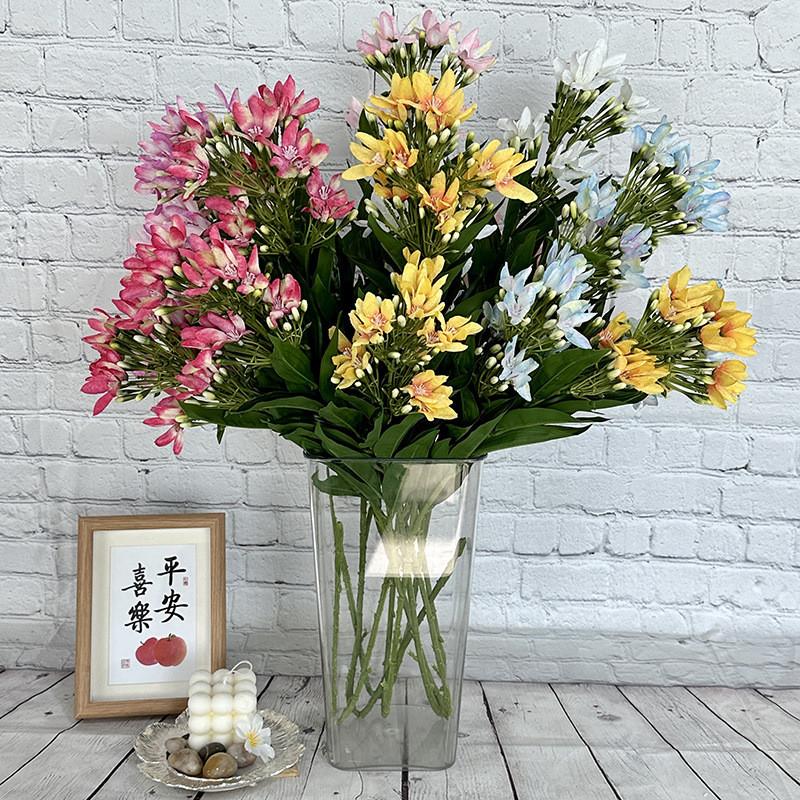 Artificial Jasmine Wedding Flower Bouquet For Bridal Decor Photography Prop Use