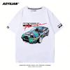 JDM Japanese Performance Car  Car Modification Culture Short-Sleeved T-Shirt 's And 's Cotton Half-Sleeved Summer