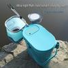 Portable Multifunctional Fishing Box with Seat and Live Bait Storage