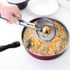 Stainless Steel Colander BBQ Food Clip Oil Spoon Fried Food Filter Kitchen Cooking Tool Mesh Sieve Oil Strainer with Clamp