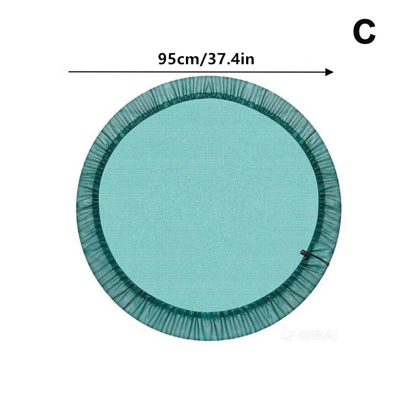 Green Mesh Cover Netting Rain Barrel Cover Anti-fall Leaves Filter Net For Rain Water Collection Bucket Outdoor Water Filter Net