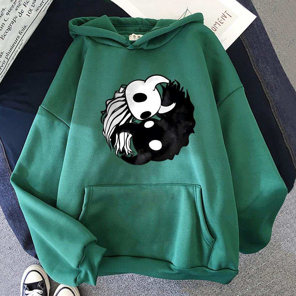 Hollow Knight Hot Game Character Print Hoodies High Street High Quality Sweatshirt Autumn Casual Pullovers Anime Clothes