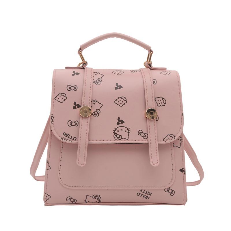 Hellokitty Backpack New Three-dimensional College Style Cute Large-capacity Schoolbag Printed Bag Female