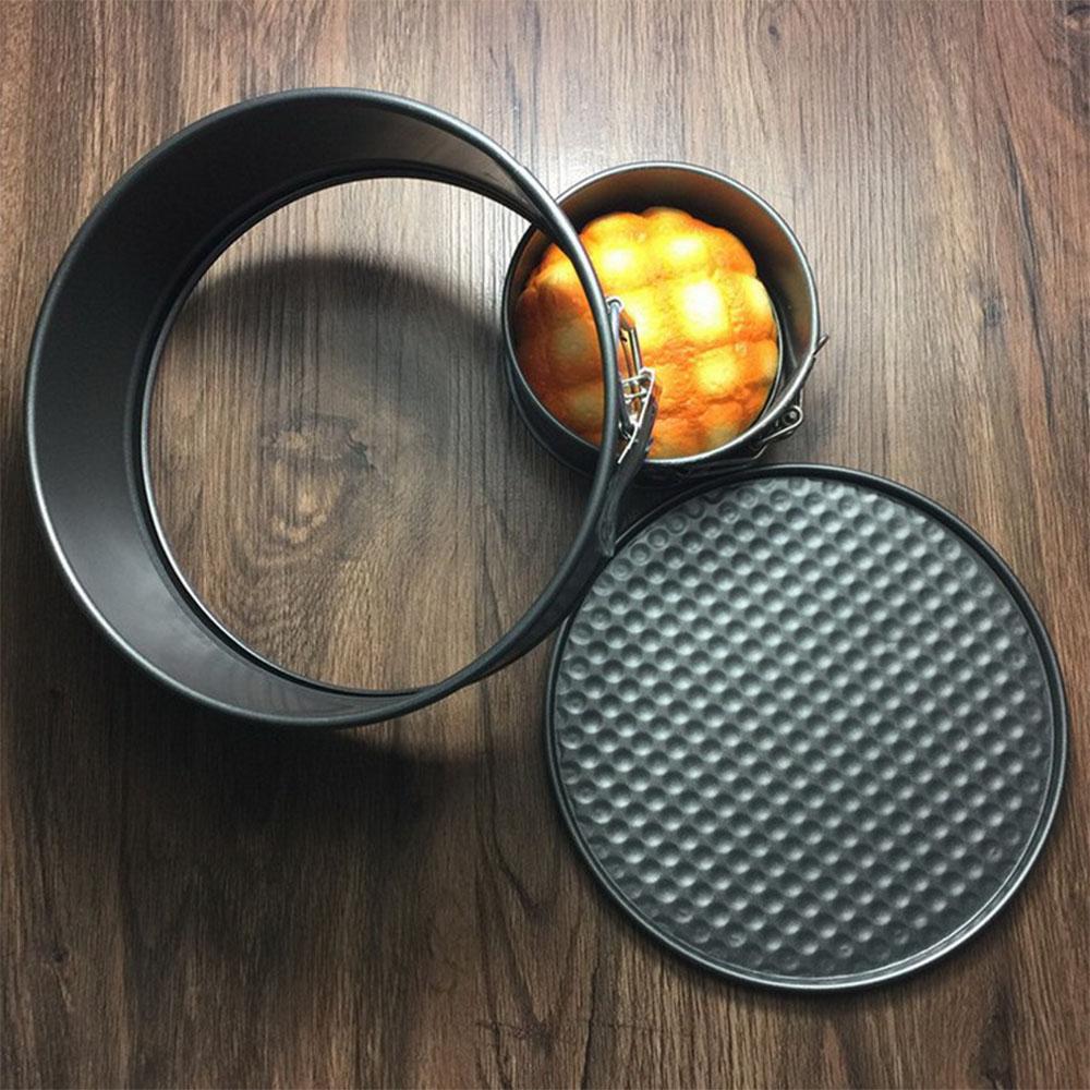 Non-Stick Round Carbon Steel Springform Cake Pan - For Chiffon Cake