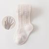 Girls' Ultra-thin Mesh Stripe Leggings with Bow - Anti-mosquito Tights for Baby and Children