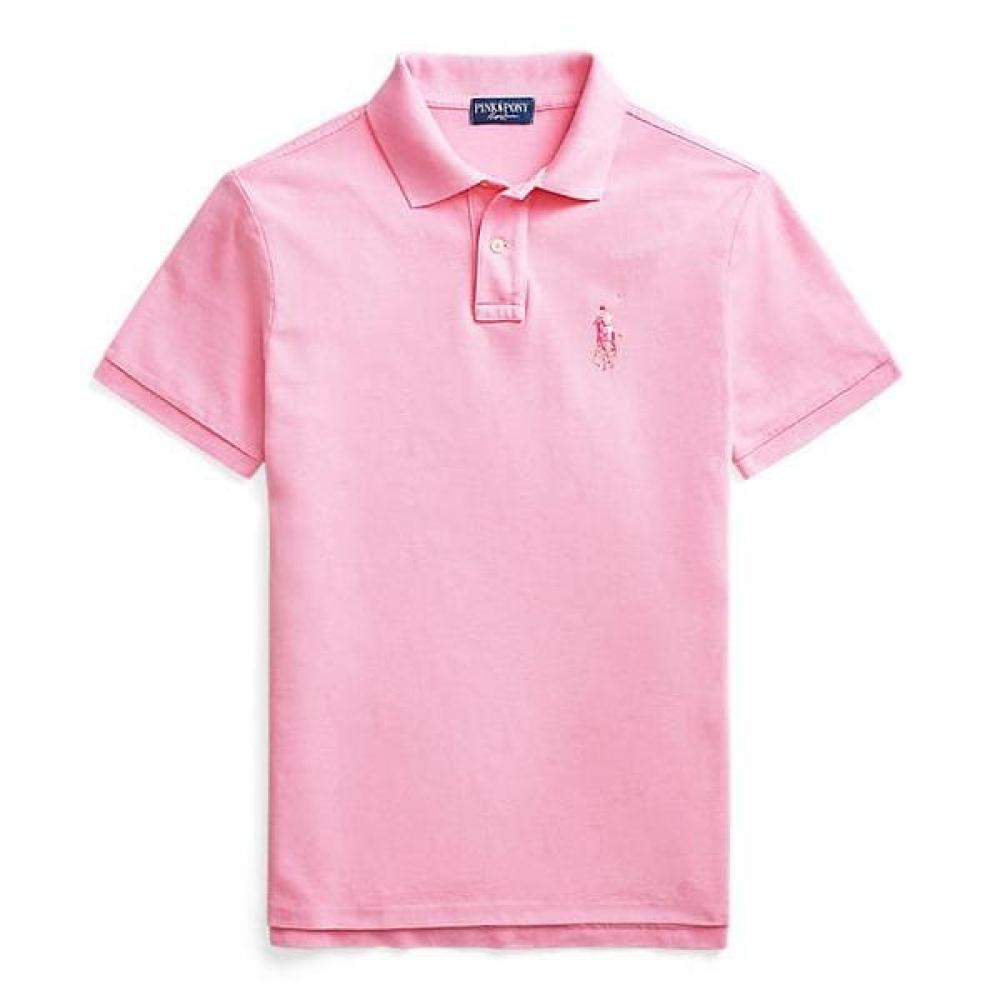 Polo Ralph Lauren Men S Pink Pony cuStom Slim Fit Polo Shirt Mnpokni1n820984650