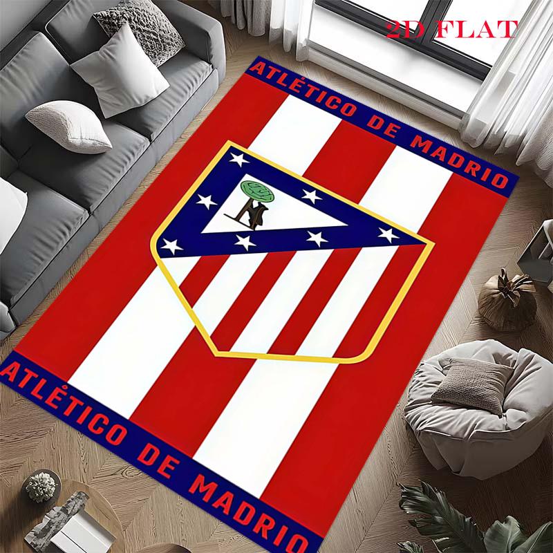 Atleti  Carpet Rug for Living Room Bedroom Home Sofa Decoration,Kids play Nonslip Floor Mat