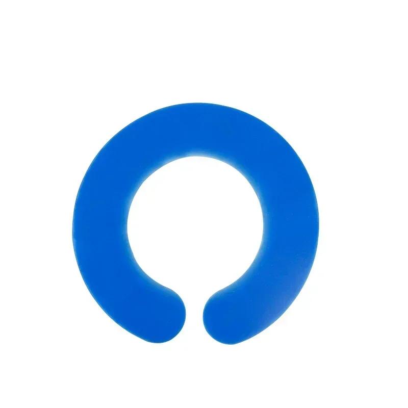 Soft Silicone Hair Cutting Collar Neck Shawl Barbershop Hairdresser Hair Dye Capes Waterproof Neck Wrap Cover Salon Accessories