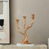 Creative Tree Branches Shaped Candle Holders Table Decoration Romantic Candlestick Wax Melt Burner Candle Stand Modern Decor