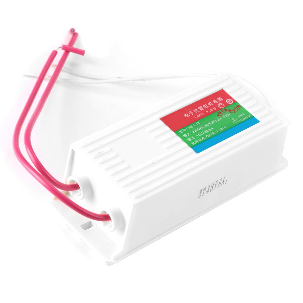 Neon Electronic Transformer 10KVAC 30mA Load 4 10m Neon Sign Power Supply Rectifier