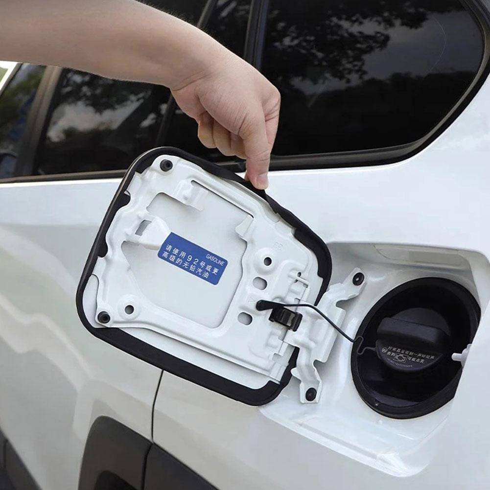Faixa de Vedação do Carro Faixas de Vedação do Tanque de Combustível Borracha Impermeável para Toyota RAV4 2020-2024 Acessório de Estilo