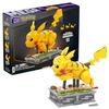 Mega Bloks Pokémon Pikachu Runs! Moving Pikachu Block Set, 1095 Pieces, Ages 12 and Up, HGC23