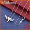 925 Sterling Silver Heart Wing Pendant Necklace For Woman Wedding Engagement Party Jewelry Gift