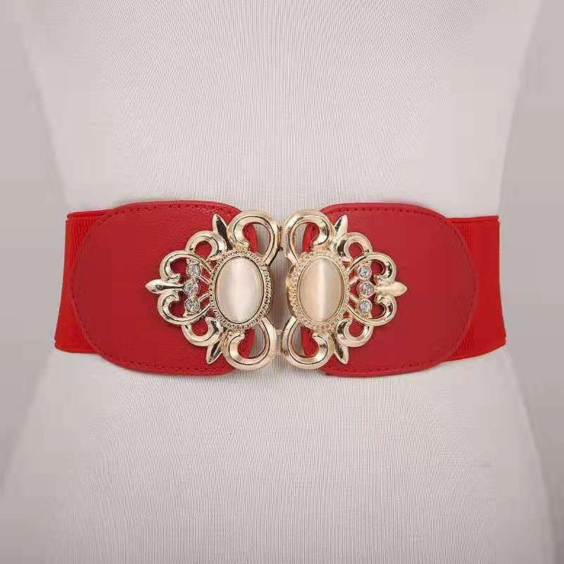 Stylish Waist Belt For Women Fashionable Dress Accent Versatile Elastic Design Available In Multiple Colors And Patterns