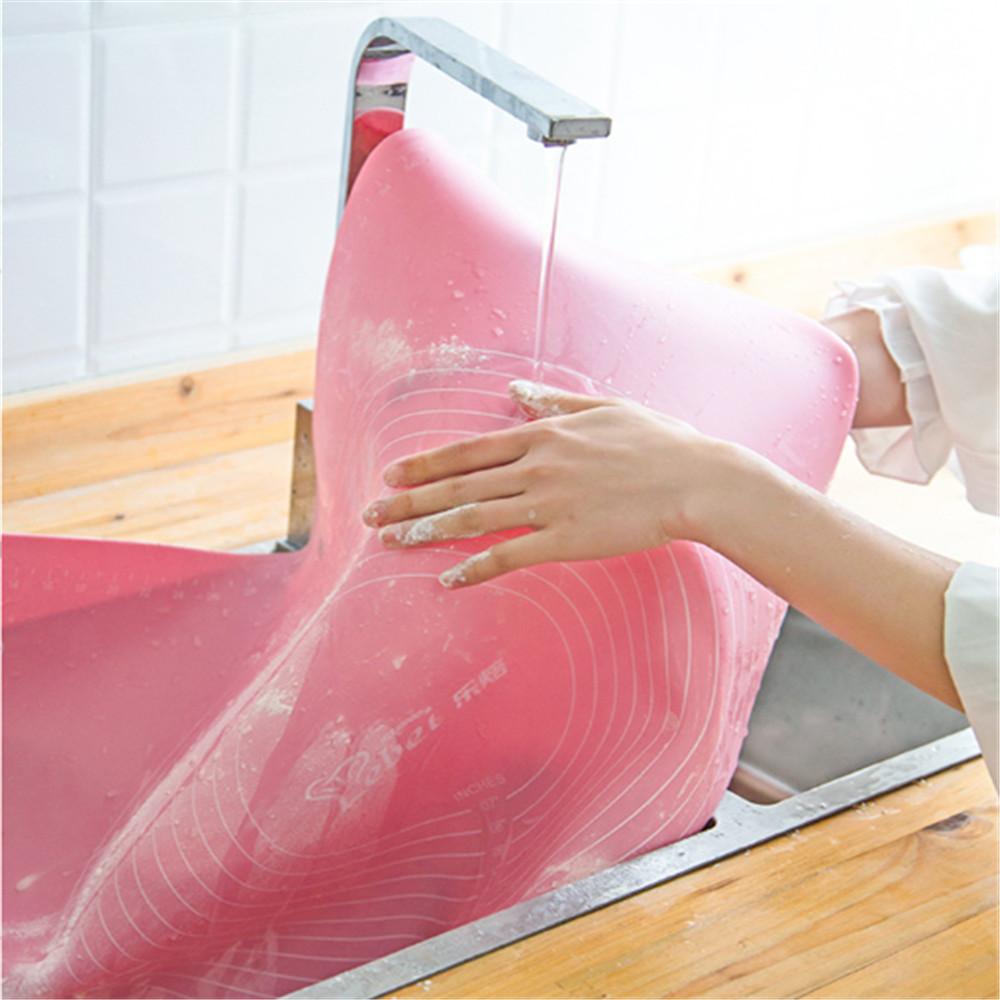 Silicone Baking Mats Pizza Dough Non-Stick Maker Holder Pastry Cooking Utensils Oven Pastry Mat Kitchen Gadgets Cooking Tools